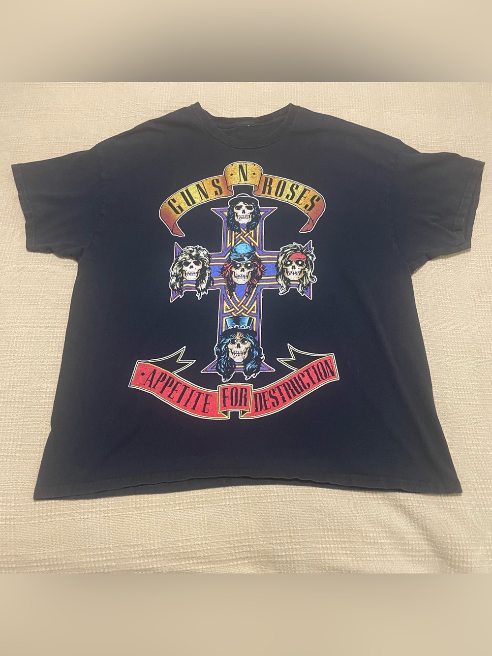 Guns n’ Roses Appetite for Destruction Graphic Tee - Black